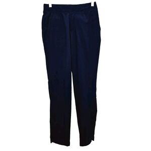 Tommy Bahama Golf‎ Pants Mens Sz Small Navy Lightweight Pull On Ankle Zip Casual